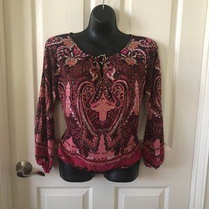 🌺3 for $25🌺 NY & Co. Beautiful Pattern Top